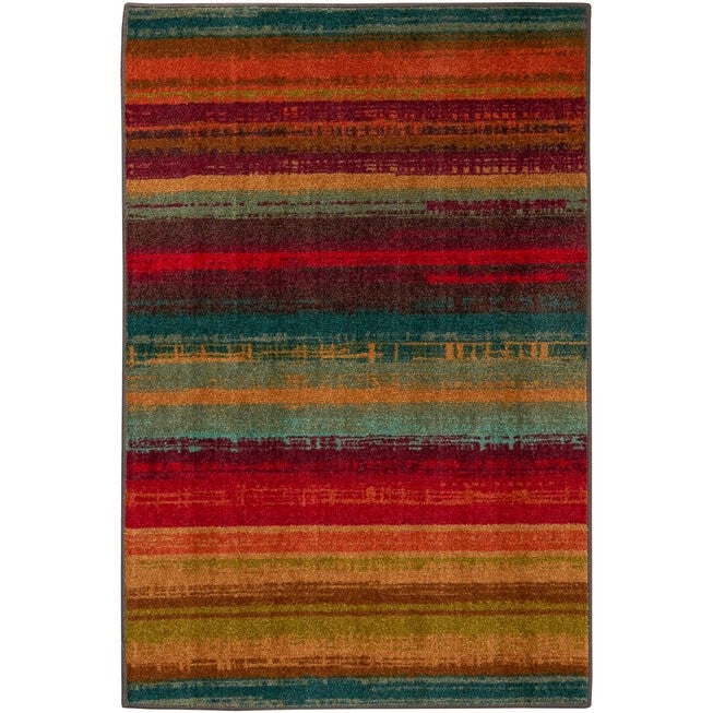 Boho Stripe Multi 2' 6 inches X 3' 10 inches, MULTI, hi-res image number null