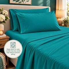 BH Studio Solid Microfiber Sheet Set