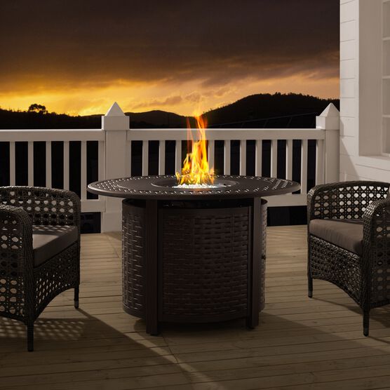 Davis Aluminum Oval LPG/NG Fire Pit, , alternate image number null