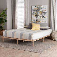 Calhoun Japandi Queen Size Bed Frame