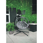 Hanging Ball Chair with Stand in Overland Sand, , on-hover image number 1