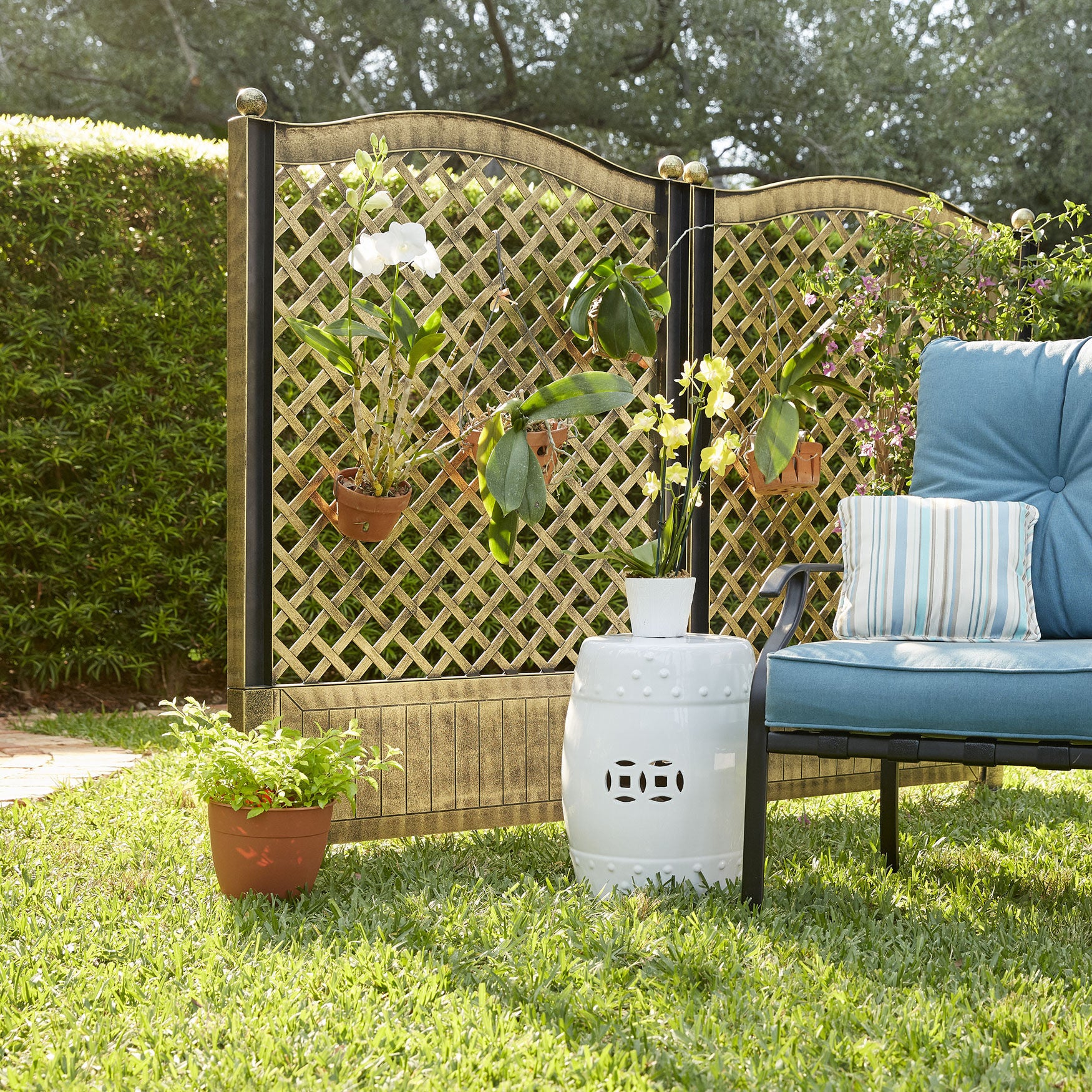 Trellis Fence, Set Of 2