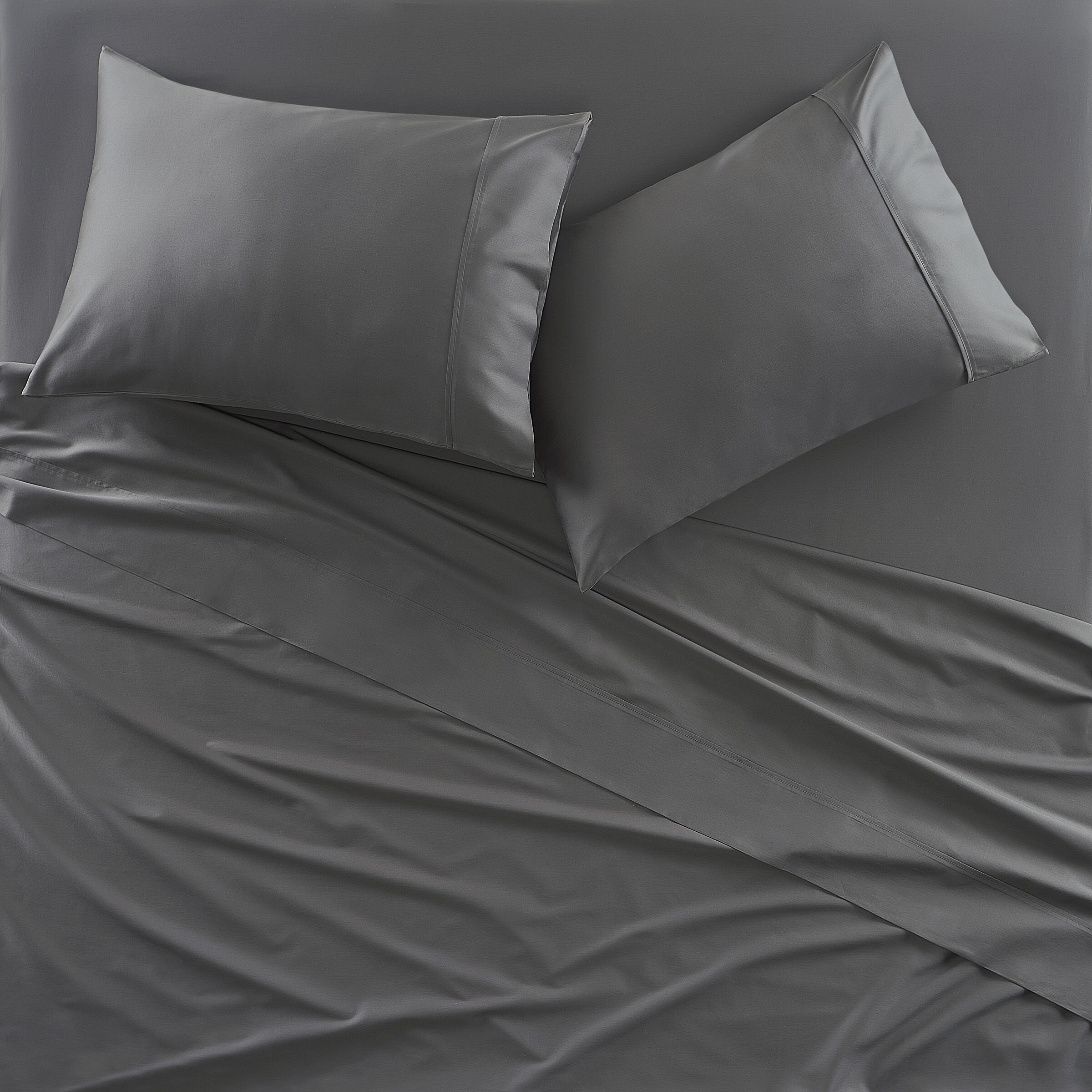 PREMIER SATEEN SHEET SET, GRAPHITE, hi-res image number 0