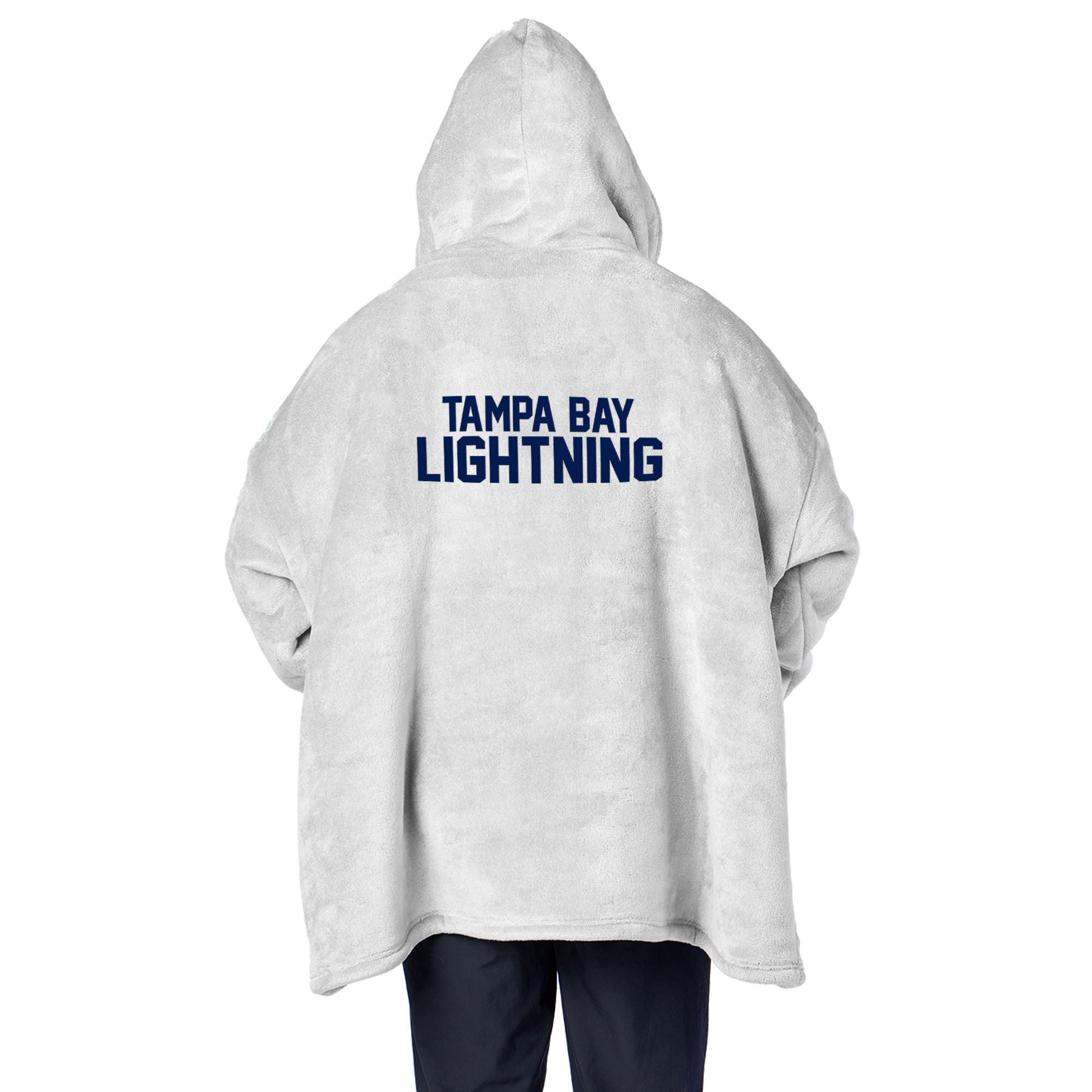 Tampa Bay Lightning NHL Heather Grey Hoodler Pullover Hoodie, MULTI, on-hover image number 1