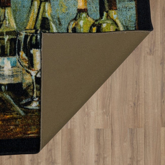 Wine Pairs Multi Kitchen Rug, , alternate image number null