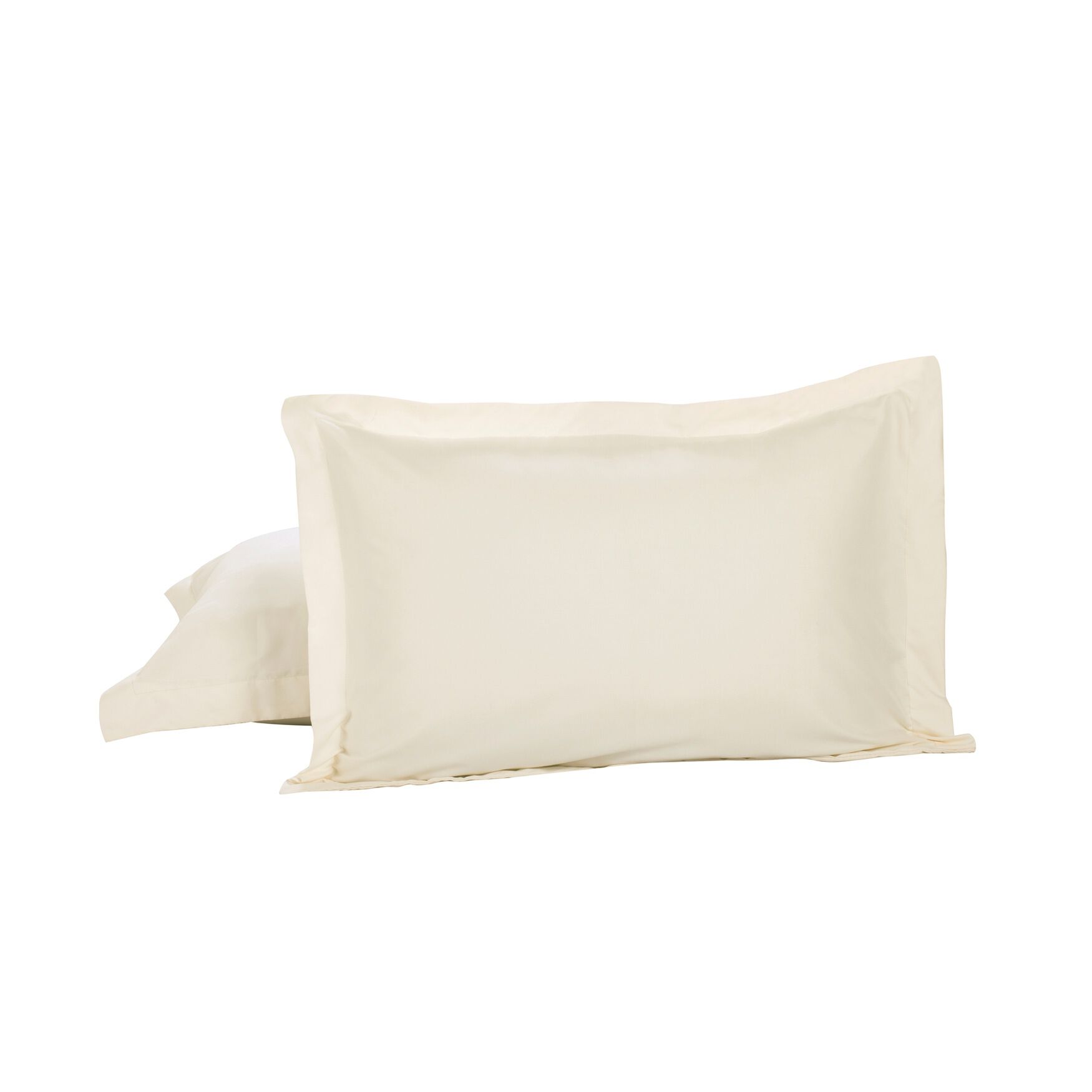Luxury Hotel Tailored 2-Pack Standard/Queen Shams, IVORY, hi-res image number 0
