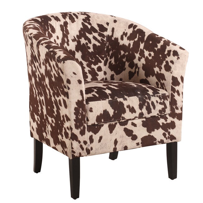 Club Chair 19.5 inchesH, COW, hi-res image number null