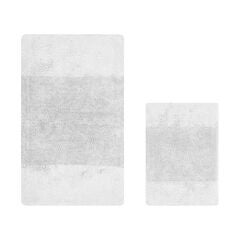 Granada Collection 100% Cotton 2 Piece (17" X 24" | 24" X 40") Bath Rug Set