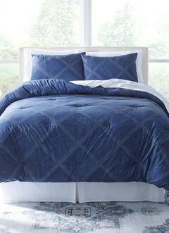 Denim Comforter 3-Pc. Set