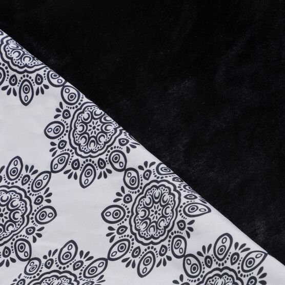 Soft Microfiber Medallion Duvet Cover for Weighted Blanket , , alternate image number null