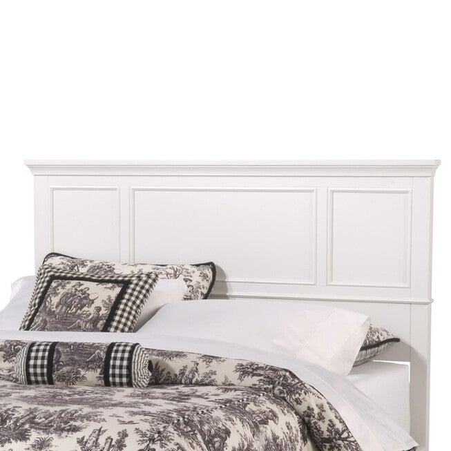 Naples Queen Headboard White Finish, WHITE, hi-res image number null