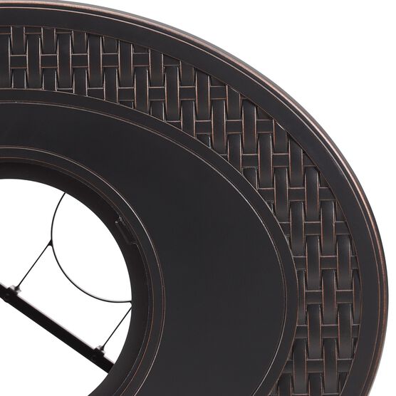 Davis Aluminum Oval LPG/NG Fire Pit, , alternate image number null