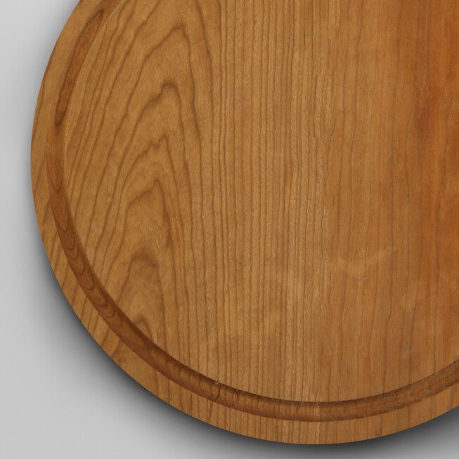 Delice Cherry Round Cutting Board with Juice Drip Groove, , alternate image number null