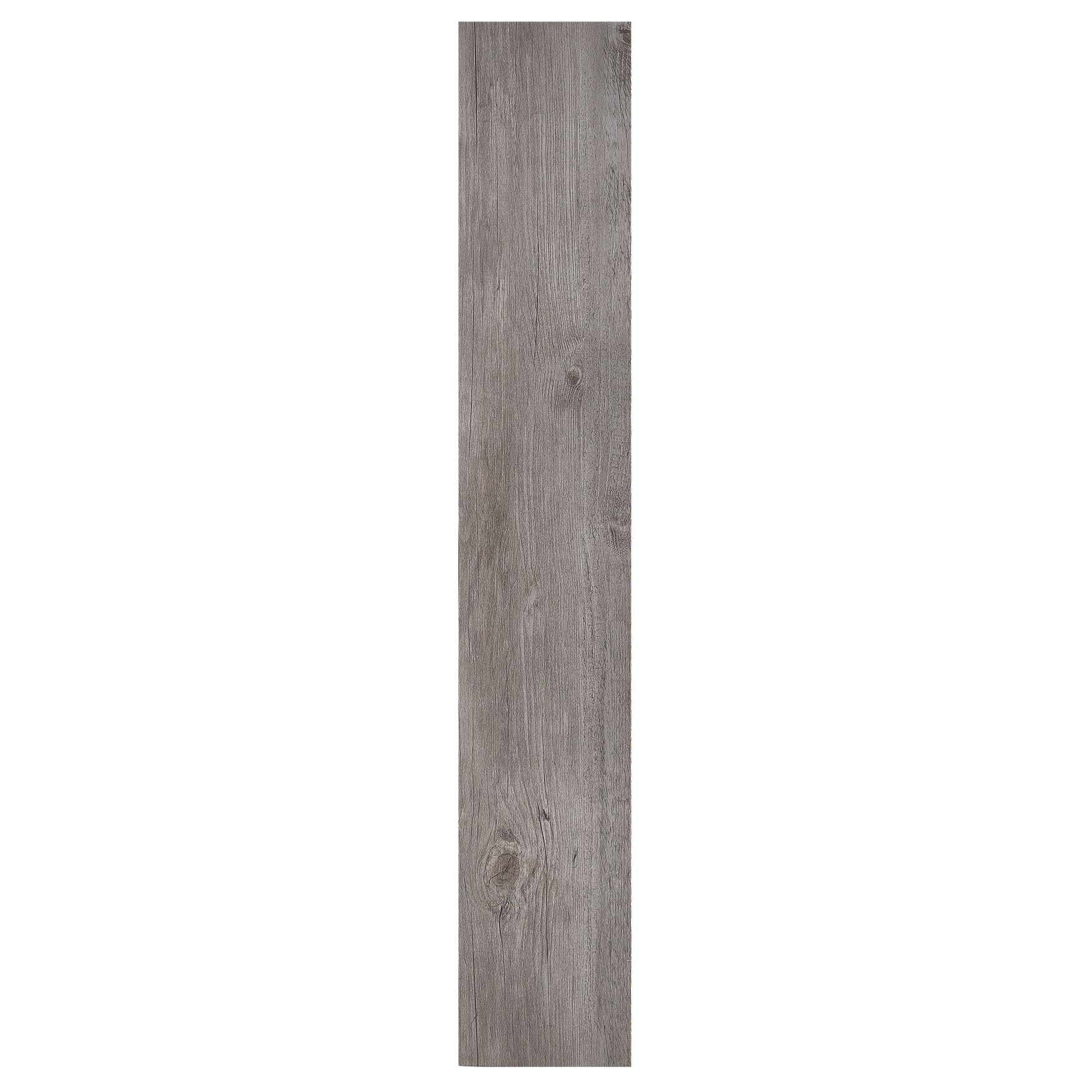 Nexus 6 inches x 36 inches Self Adhesive Vinyl Floor Planks, LIGHT GREY OAK, hi-res image number 0