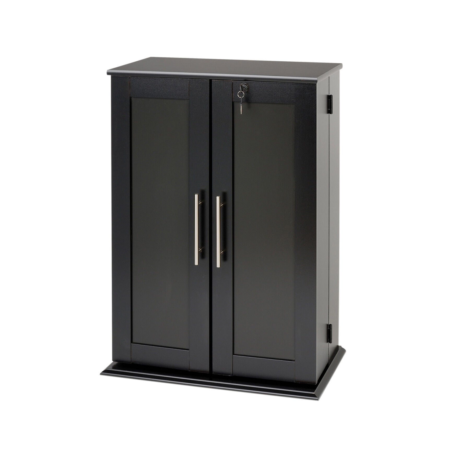 Locking Media Storage Cabinet with Shaker Doors, , alternate image number 8