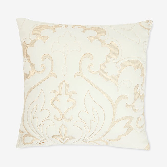 Amelia Square Pillow, IVORY, hi-res image number null