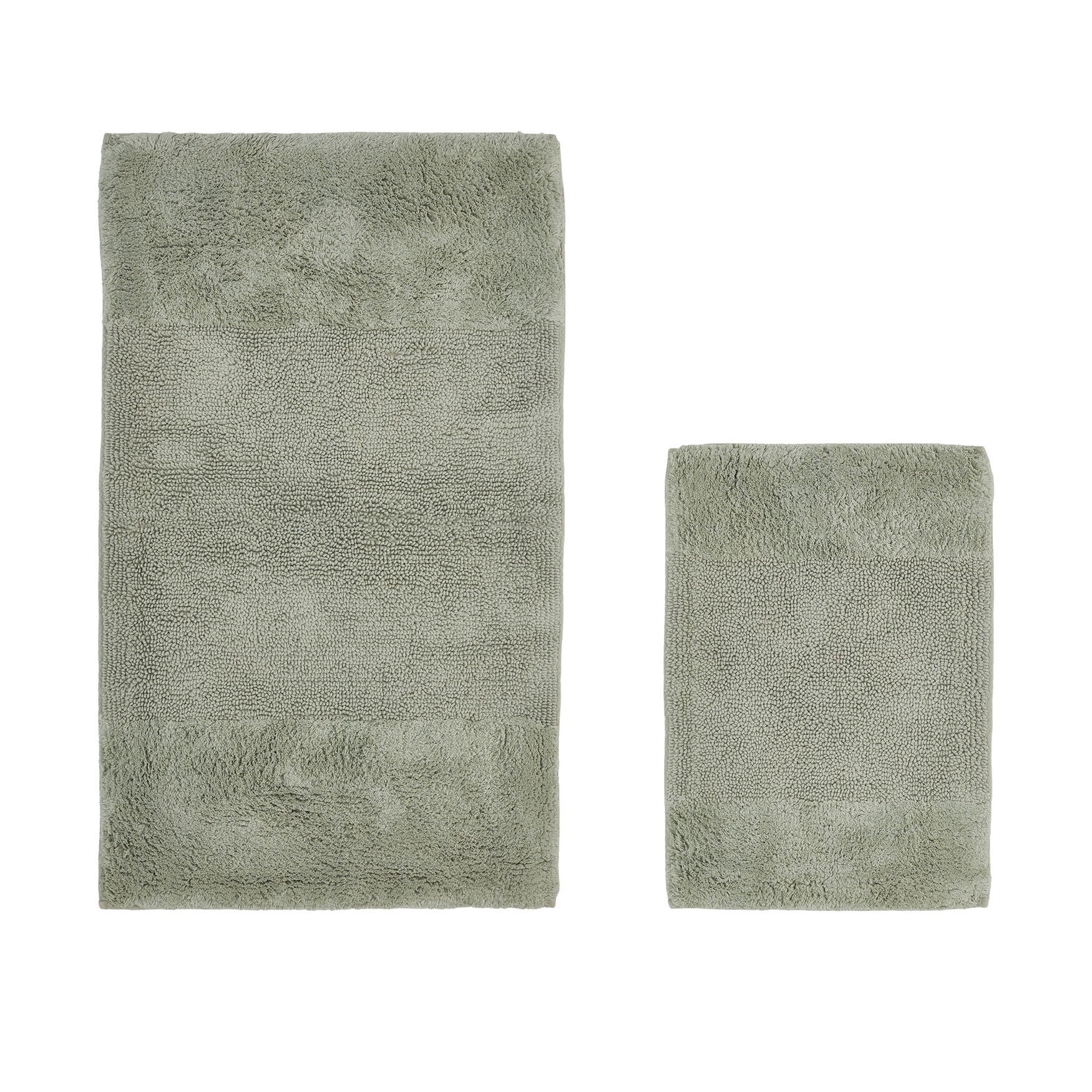 Granada Collection 100% Cotton 2 Piece (17 inches X 24 inches | 24 inches X 40 inches) Bath Rug Set, SAGE, hi-res image number 0