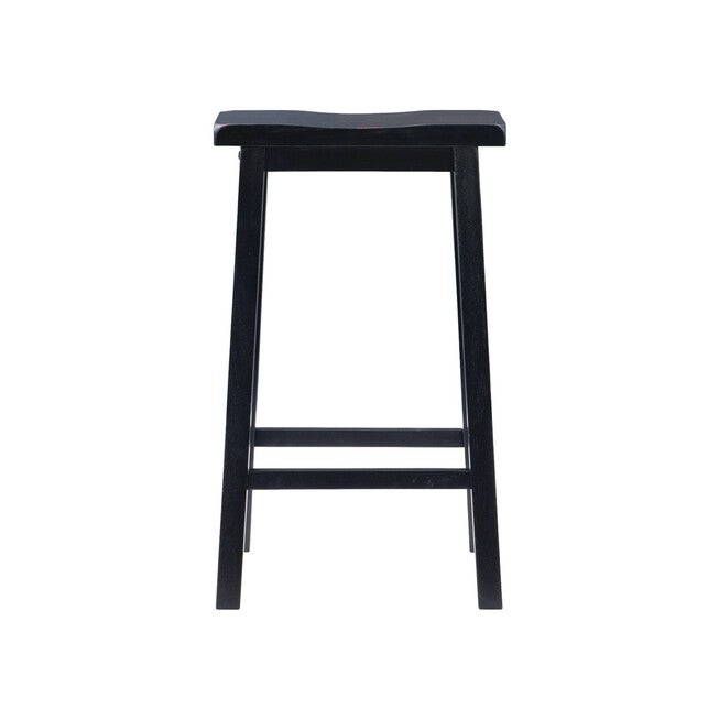 Antique Black with Sand Through Terra Cotta Bar Stool, 29 inches Seat Height, , on-hover image number 1