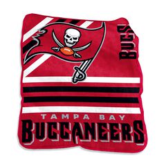 Tampa Bay Buccaneers Raschel Throw Home Textiles