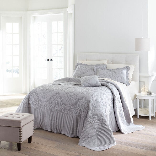 Amelia Bedspread, GREY, hi-res image number null