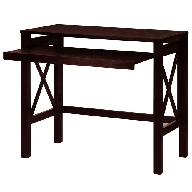 Montego Folding Desk with Pull-Out-Espresso, , alternate image number null