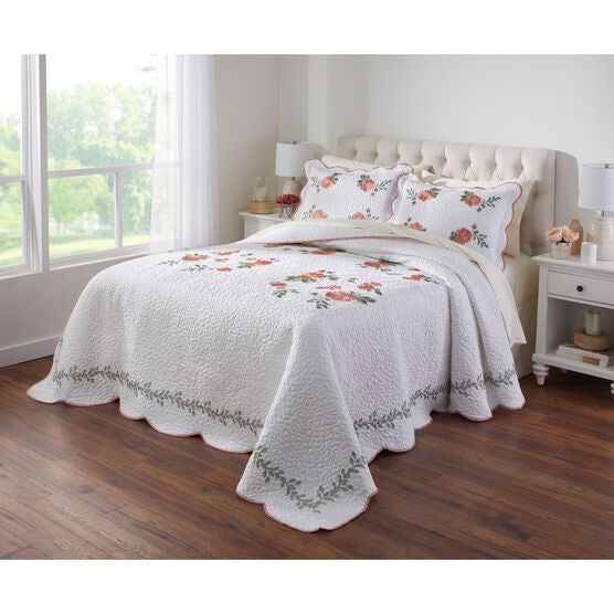 Rose Bedspread, BLUSH, hi-res image number null