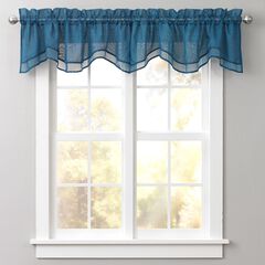 BH Studio Sheer Voile Layered Valance