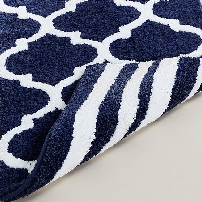 Marrakesh Collection 100% Polyester 20 inches X 60 inches Runner Bath Rug, , alternate image number 3