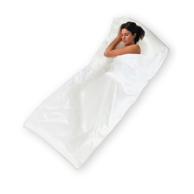 Fresh Ideas Embossed Microfiber Personal Sleep Sack, WHITE, hi-res image number 0