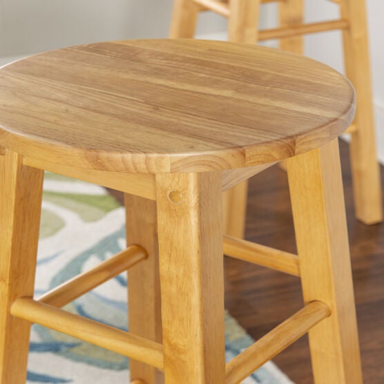 Counter Bar Stool With Round Seat, , alternate image number null