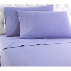 Micro Flannel® Solid Amethyst Flannel Sheet Set