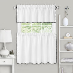 Kendal Tier and Valance Window Curtain Set