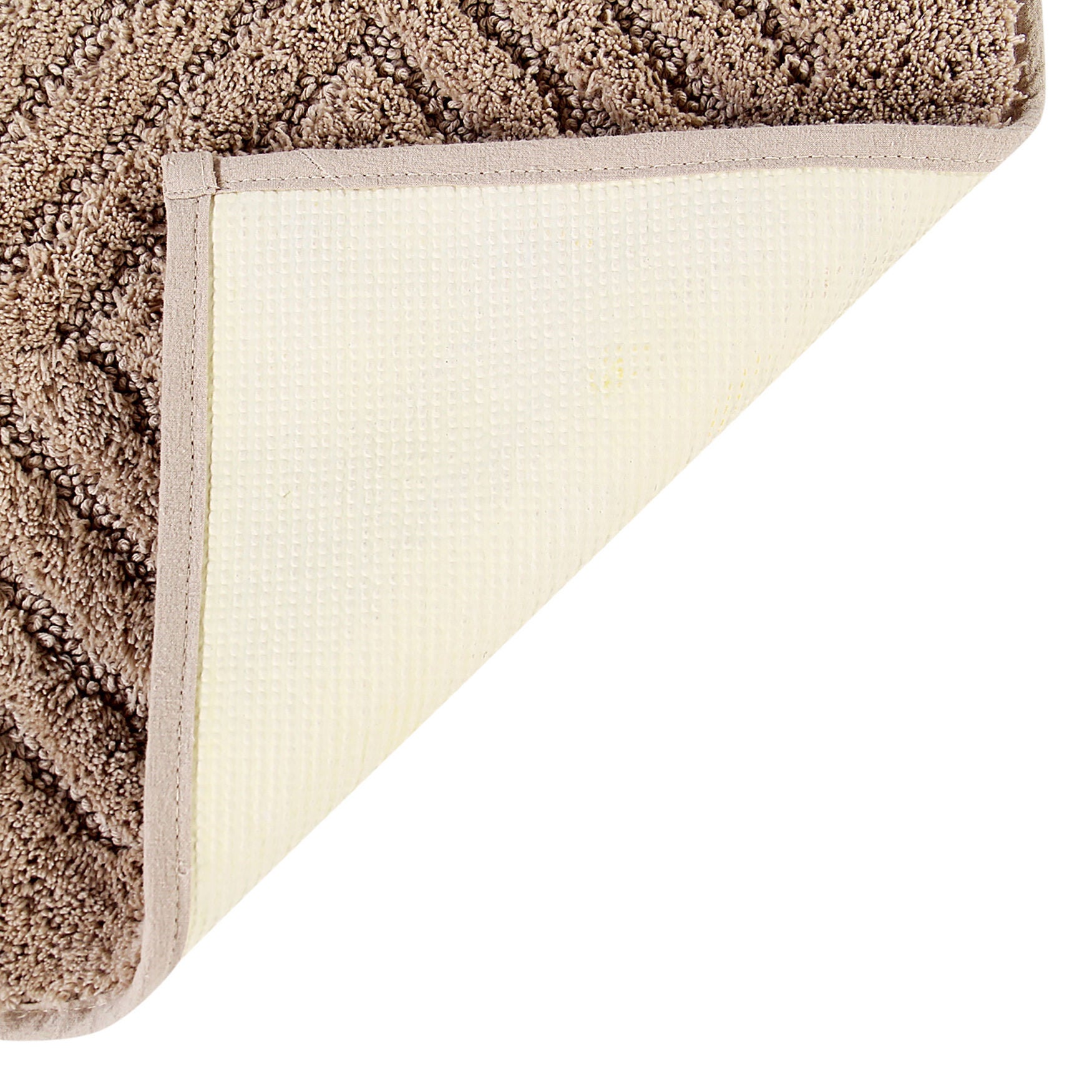 Trier Collection 25% Cotton & 75% Polyester 30 inches Round Bath Rug, , alternate image number 3
