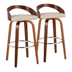 Grotto 30" Fixed-Height Barstool - Set Of 2