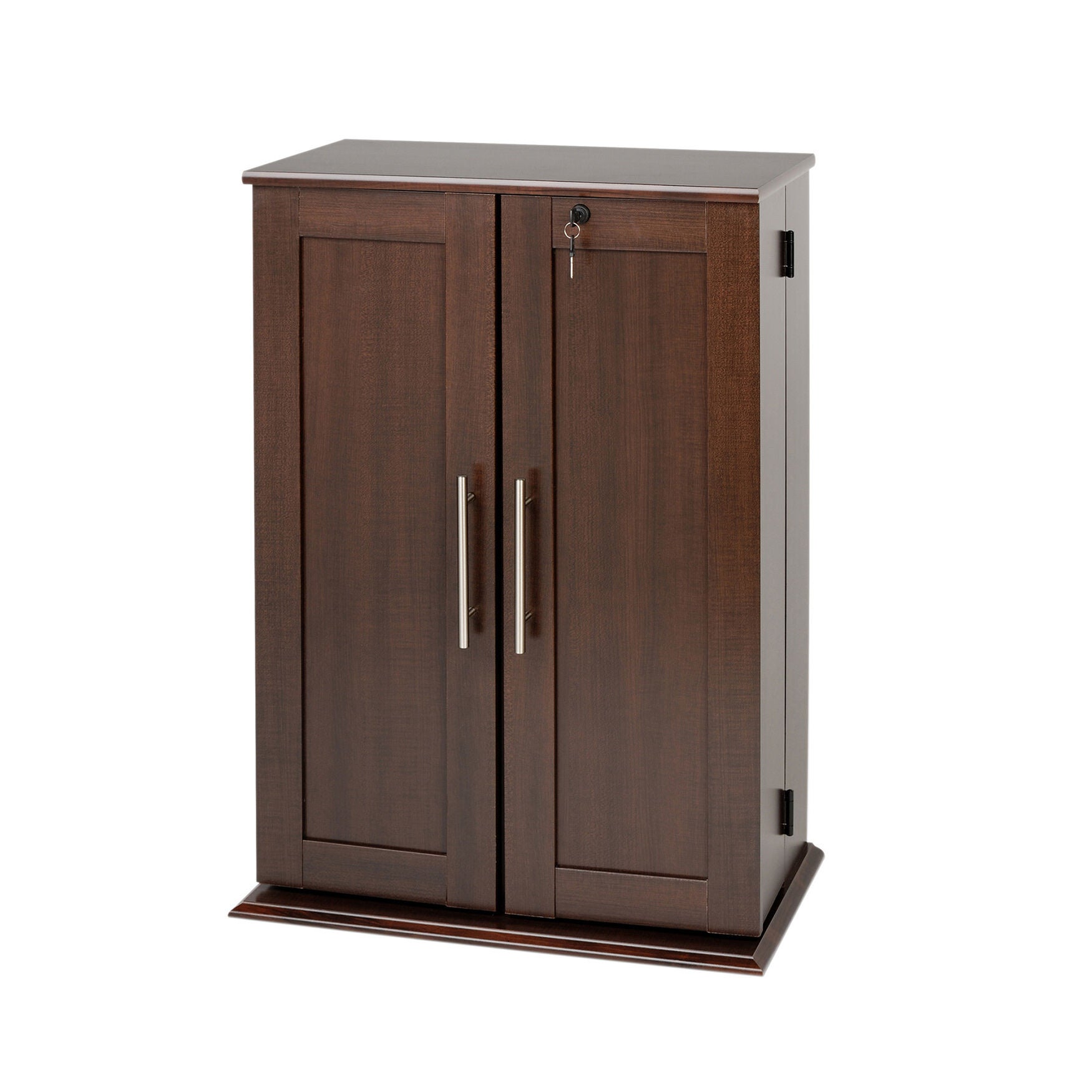 Locking Media Storage Cabinet with Shaker Doors, , alternate image number 3