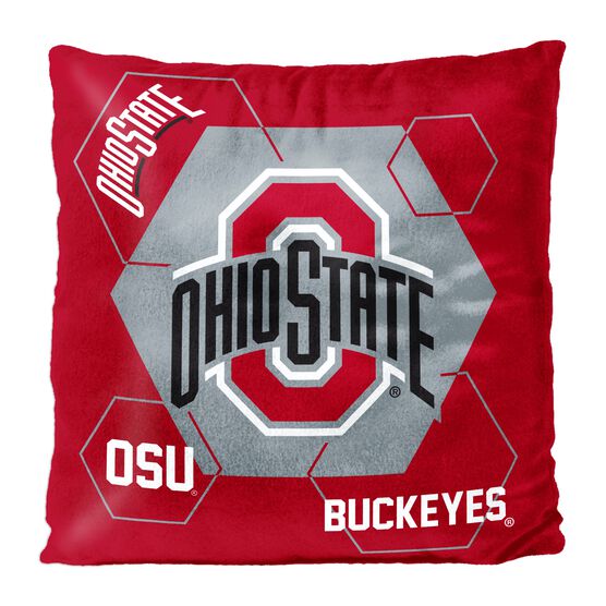 Ohio State Connector Velvet Reverse Pillow, MULTI, hi-res image number null