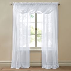 BH Studio Sheer Voile Toga Valance