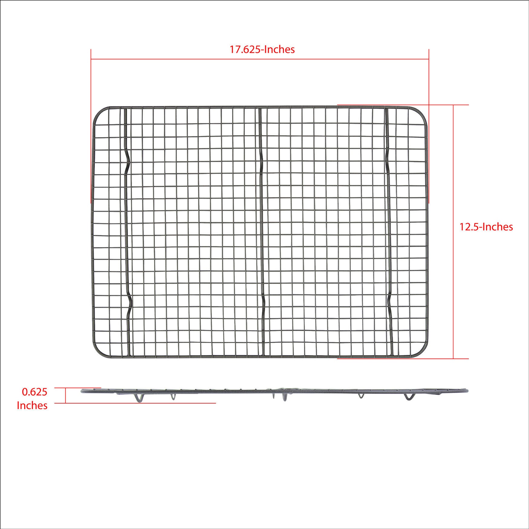Baking Sheet 18 X 13 17 X 12 No Stick Rack, , alternate image number 2