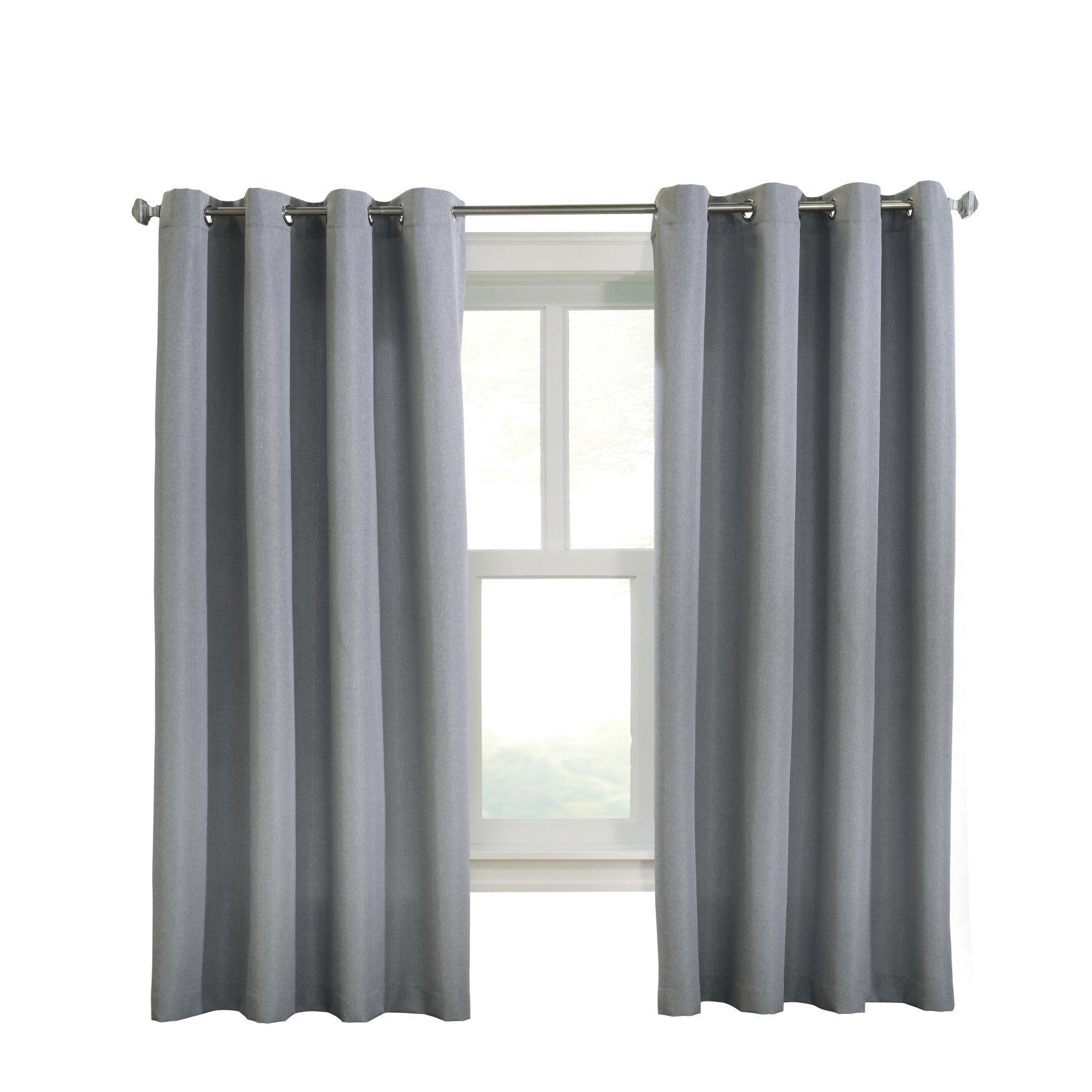 Habitat Margaret Indoor Single Grommet Curtain Panel, , alternate image number 2