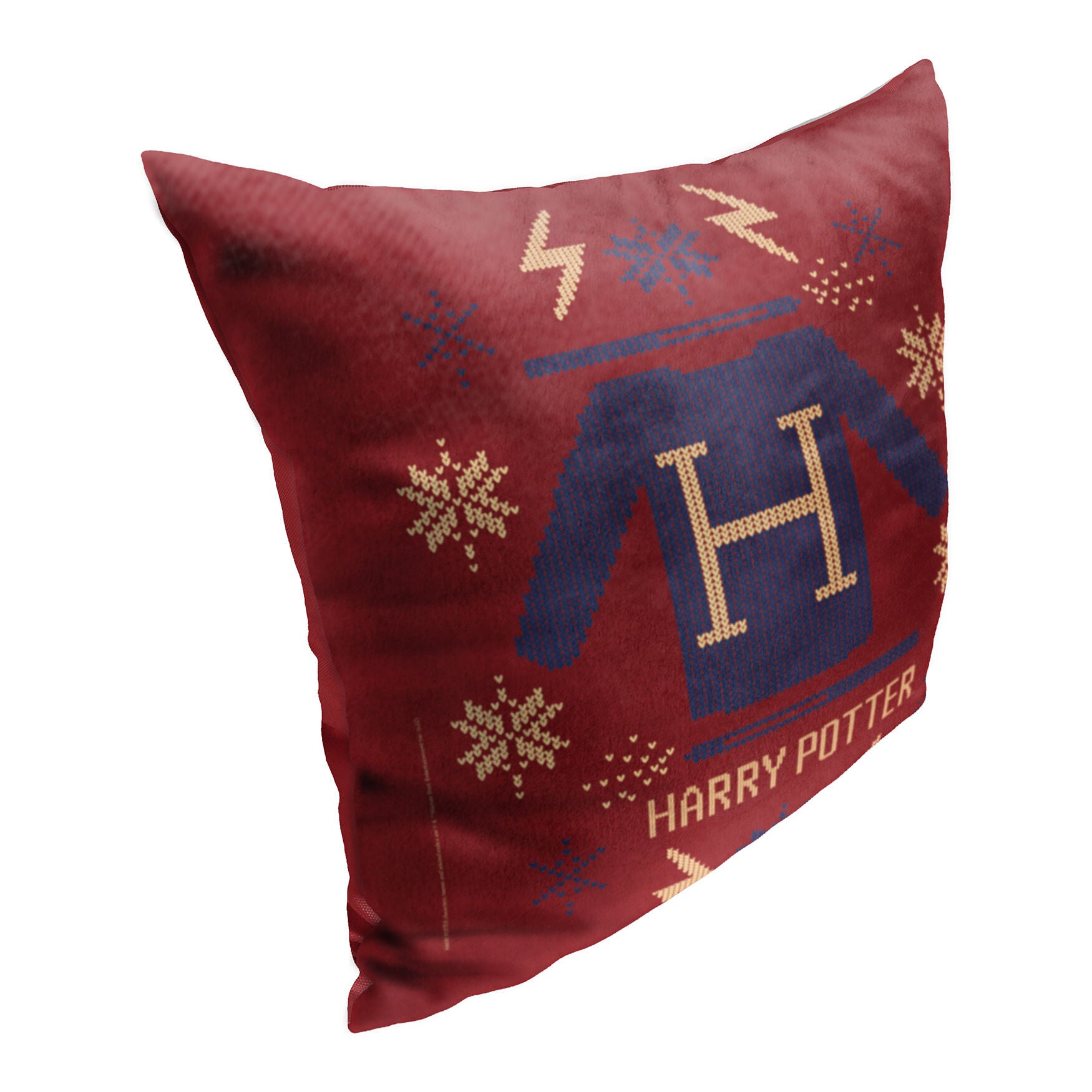 Wb Harry Potter Harrys Sweater Printed Throw Pillow, , on-hover image number 1