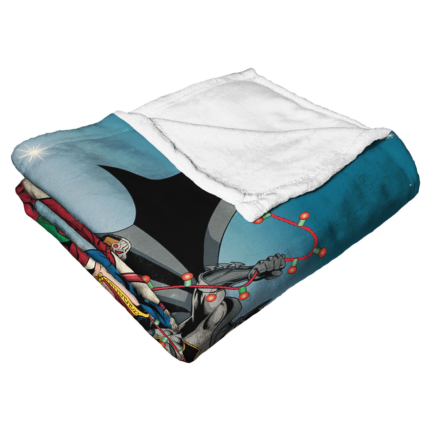 Wb Dc Justice League Super Sleigh Silk Touch Throw, , alternate image number 4
