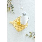 Gingham Pot Holder - Set of 2, YELLOW, hi-res image number null