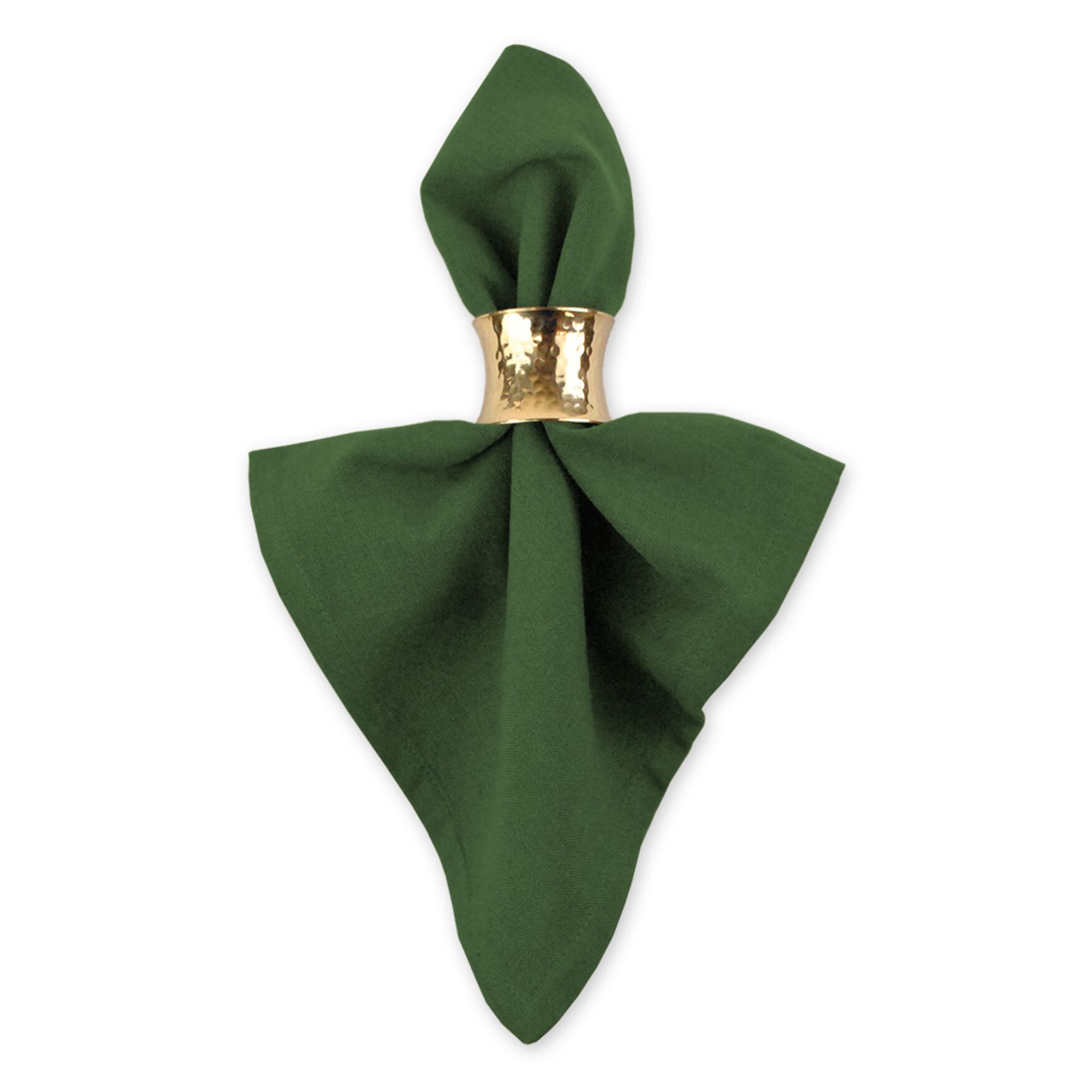 Hammered Gold Napkin Ring, Set of 6, , alternate image number 3