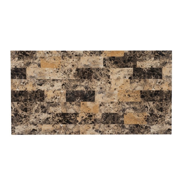 Lancer 5-Pc. Tavern Set Espresso Faux Marble, , on-hover image number 1