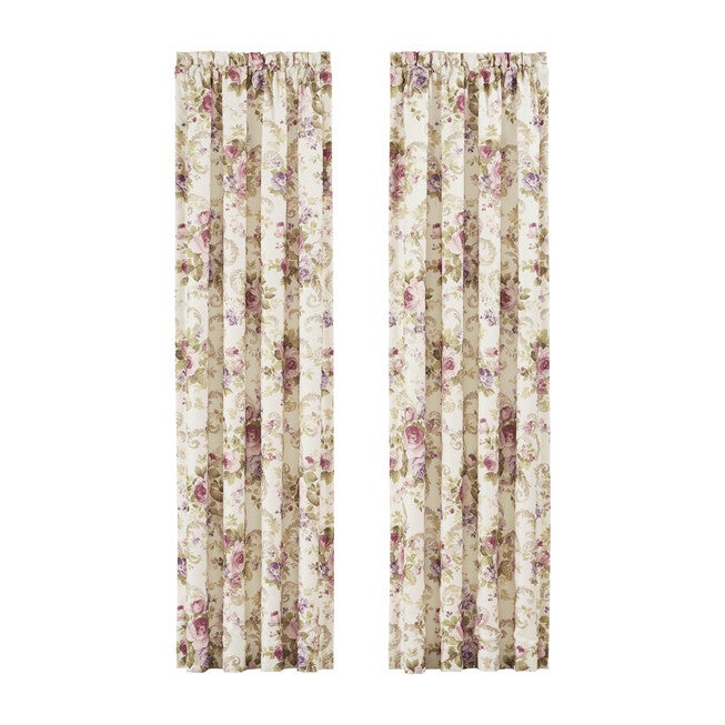 Chambord 84 Inch Window Panel Pair, LAVENDER, alternate image number 3
