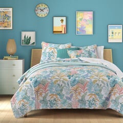 BAHAMA KING/CAL KING 3PC. QUILT SET