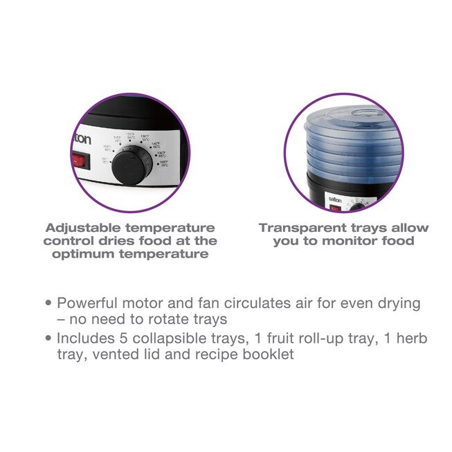 Food Dehydrator - Black, , alternate image number null