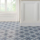 Set of 20 Peel-and-Stick Floor Tiles, AMALFI BLUE, hi-res image number null