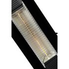 Black Steel Wall Mounted Infrared Patio Heater, , alternate image number null