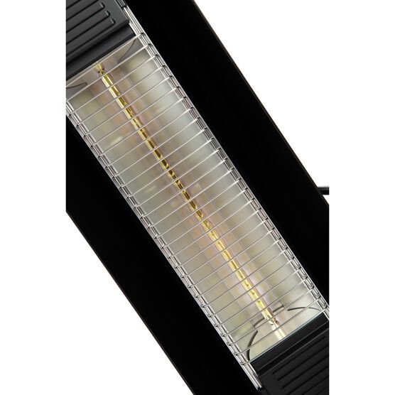 Black Steel Wall Mounted Infrared Patio Heater, , alternate image number null